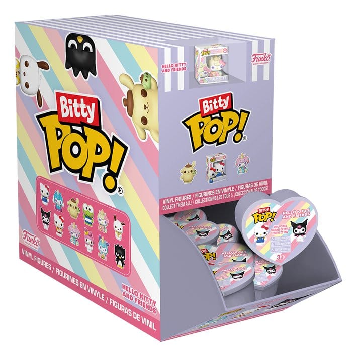 PRE ORDINE - Hello Kitty&Friends POP! Vinyl Figure Hearts PDQ Display (24) 2,5 cm