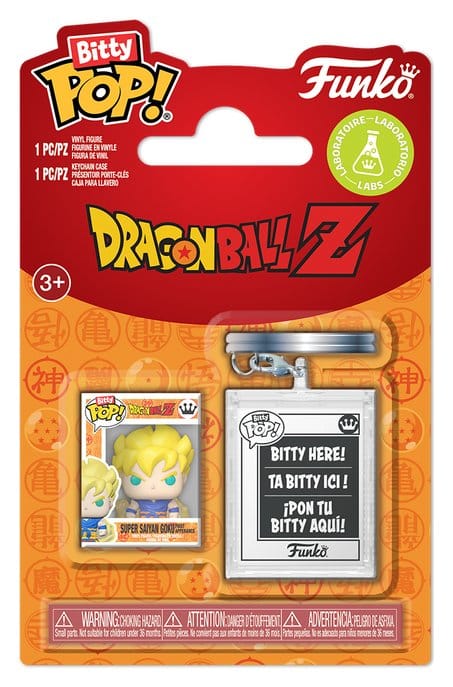 PRE ORDINE - Dragon Ball Z Bitty POP! & Accessory Vinyl Figure 2-Pack Vegeta w/KCHN 2 cm