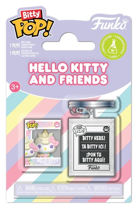 PRE ORDINE - Sanrio Bitty POP! & Accessory Vinyl Figure 2-Pack Hello Kitty w/KCHN 2 cm
