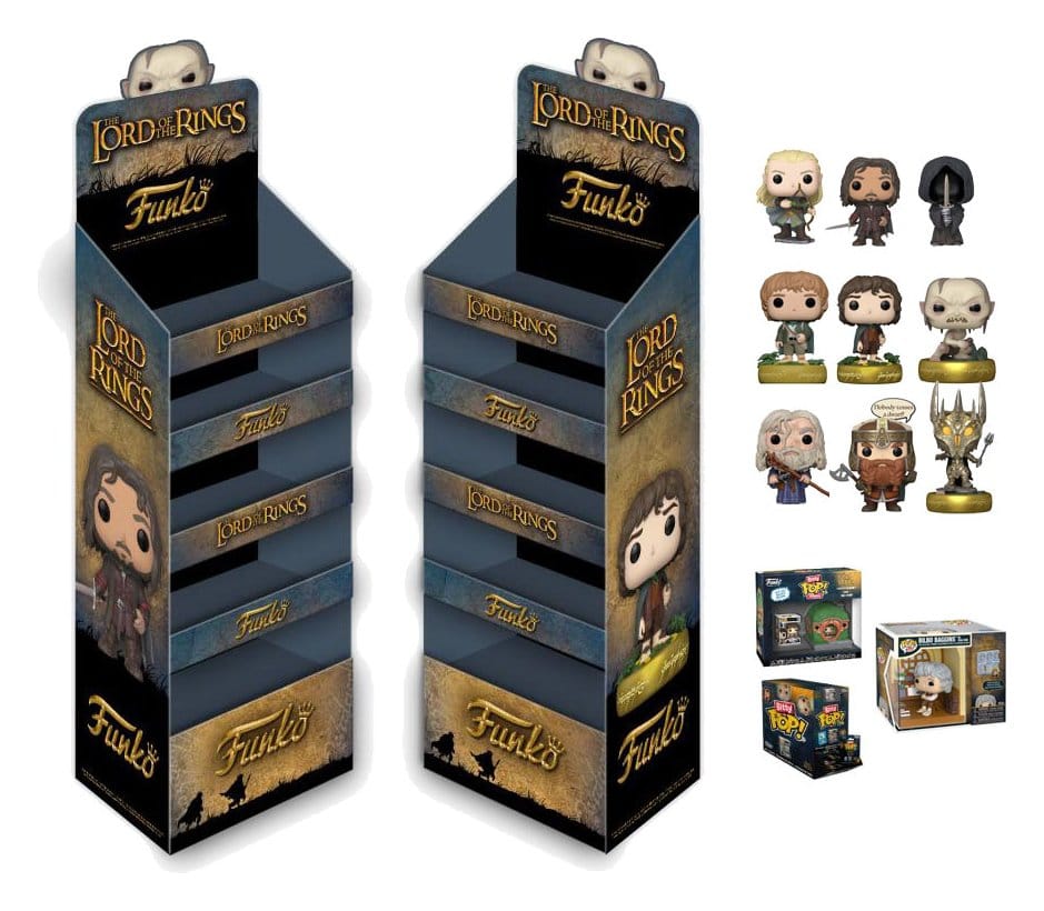 PRE ORDINE - The Lord of the Rings POP! Vinyl Figures FSDU Assortment (90)