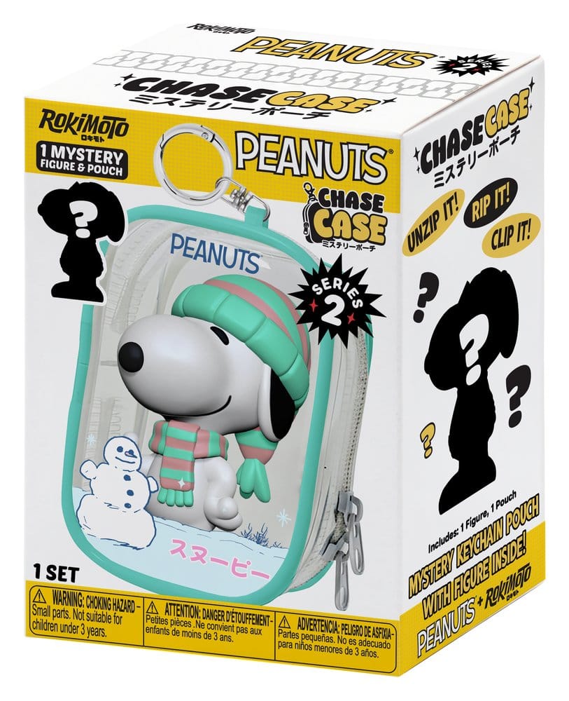 PRE ORDINE - Snoopy Chase Case Mini Figure Blind Box Series 2 9 cm