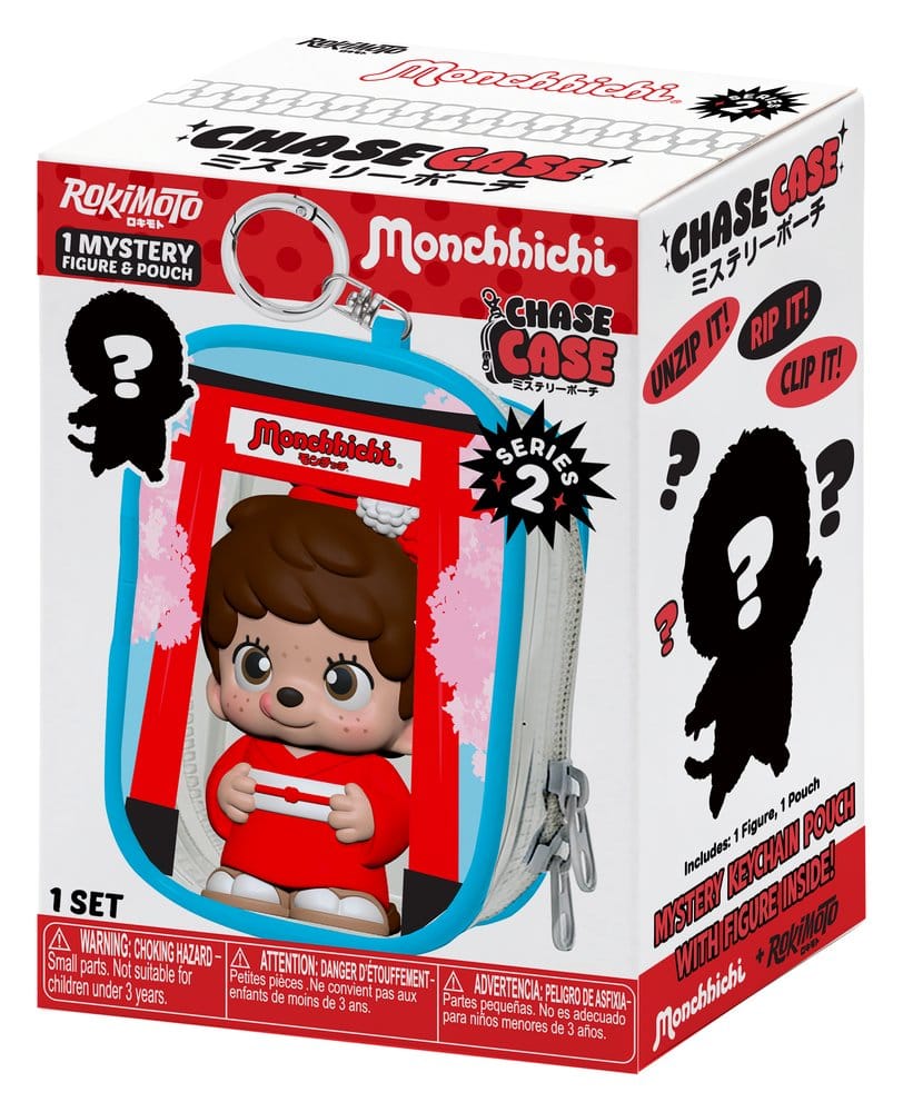 PRE ORDINE - Monchhichi Chase Case Mini Figure Blind Box Series 2 9 cm
