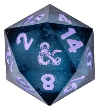 PRE ORDINE - Dungeons & Dragons Mists of Ravenloft Dice Oversized Liquid Core d20