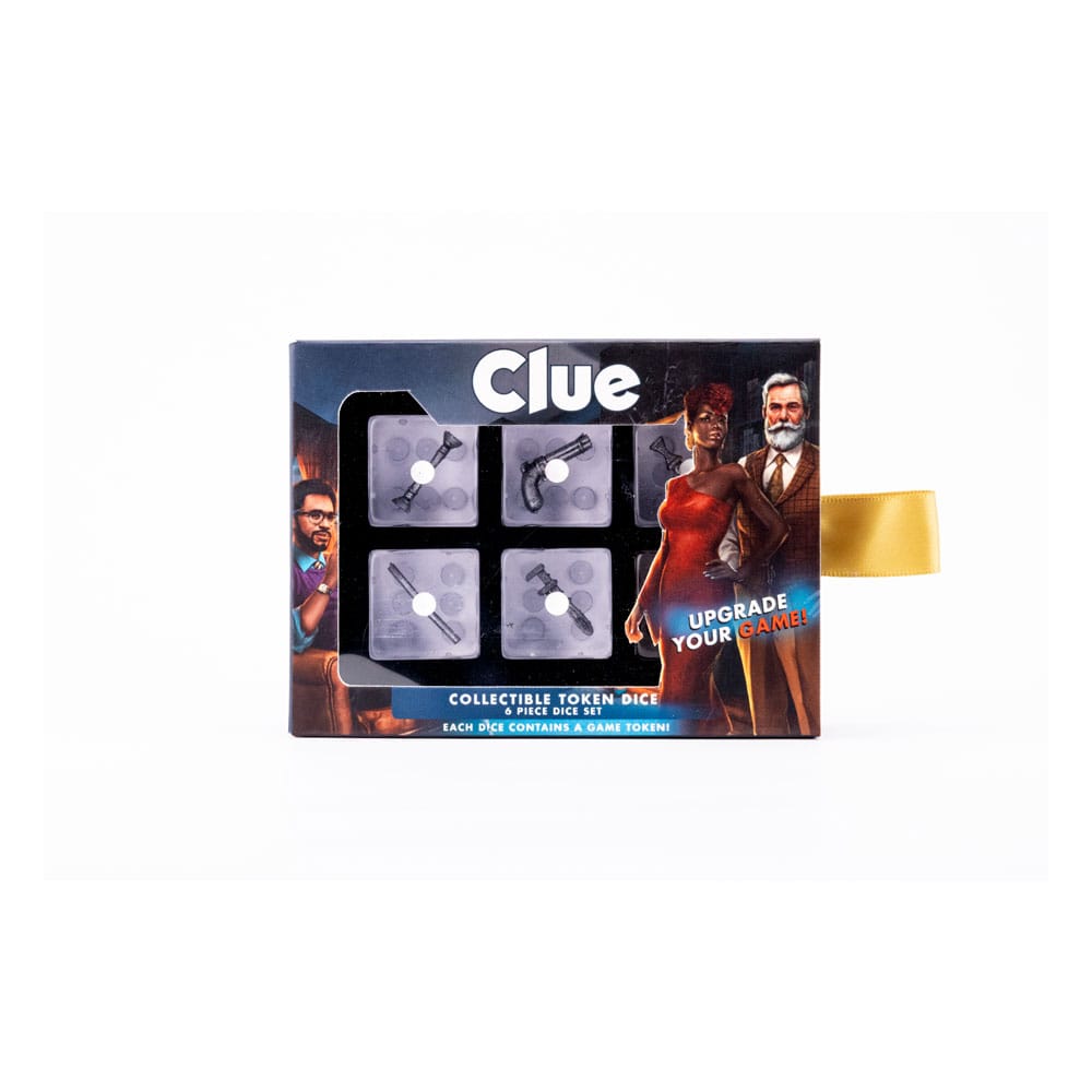 Cluedo Dice Set Token Weapons