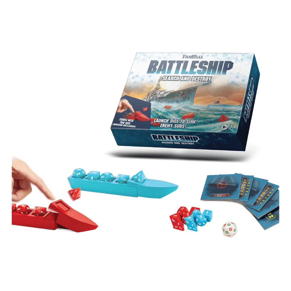 PRE ORDINE - FanRoll Hasbro Game Battleship Search & Destroy