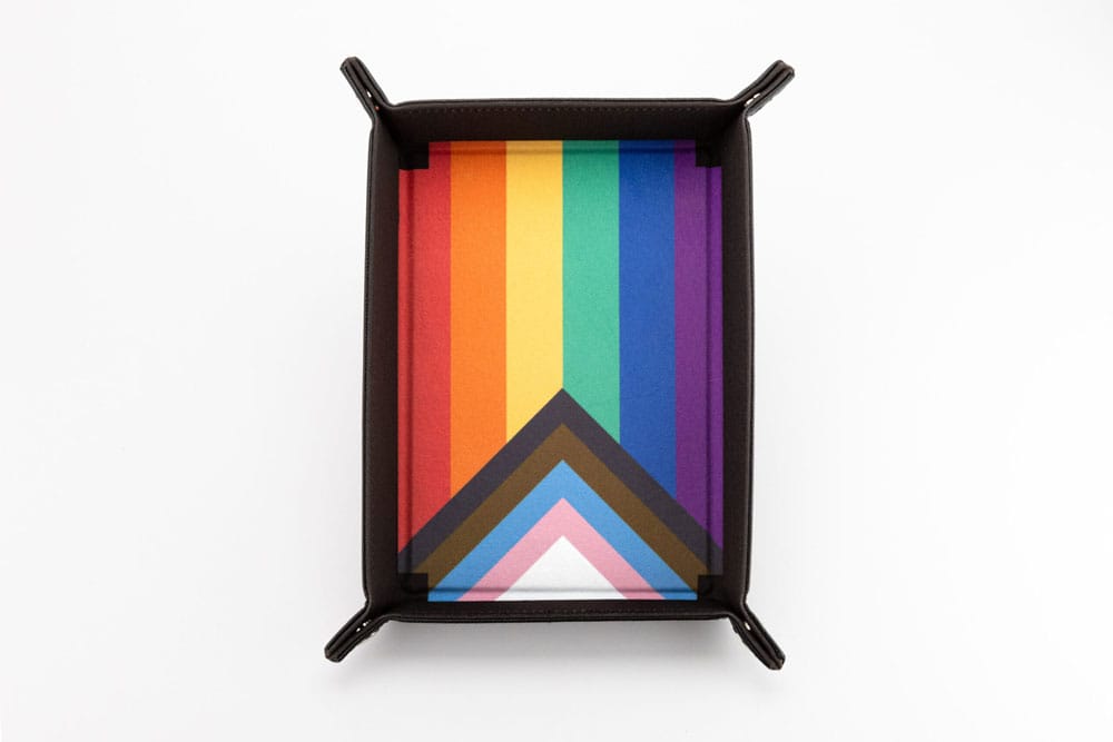 PRE ORDINE - FanRoll Folding Dice Tray Pride Rainbow Flag