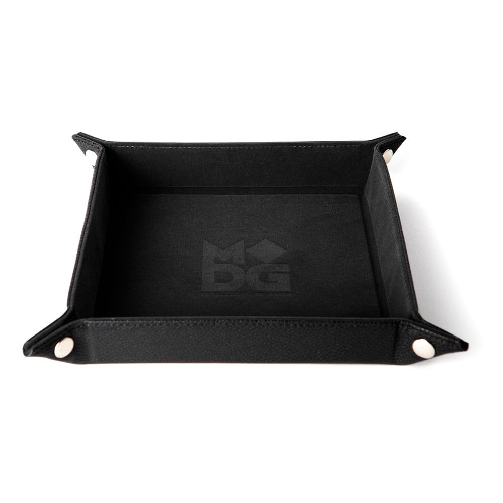 PRE ORDINE - MDG Folding Dice Tray Black Velvet