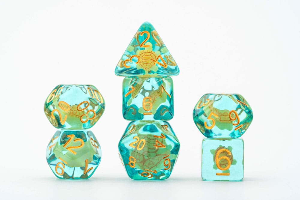 FanRoll  Dice Set Turtle (7)