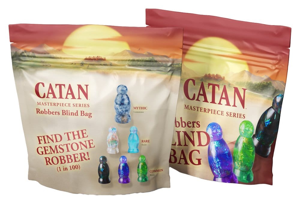 PRE ORDINE - Catan Masterpiece Series Mini figures Blind Bag Resin Robber