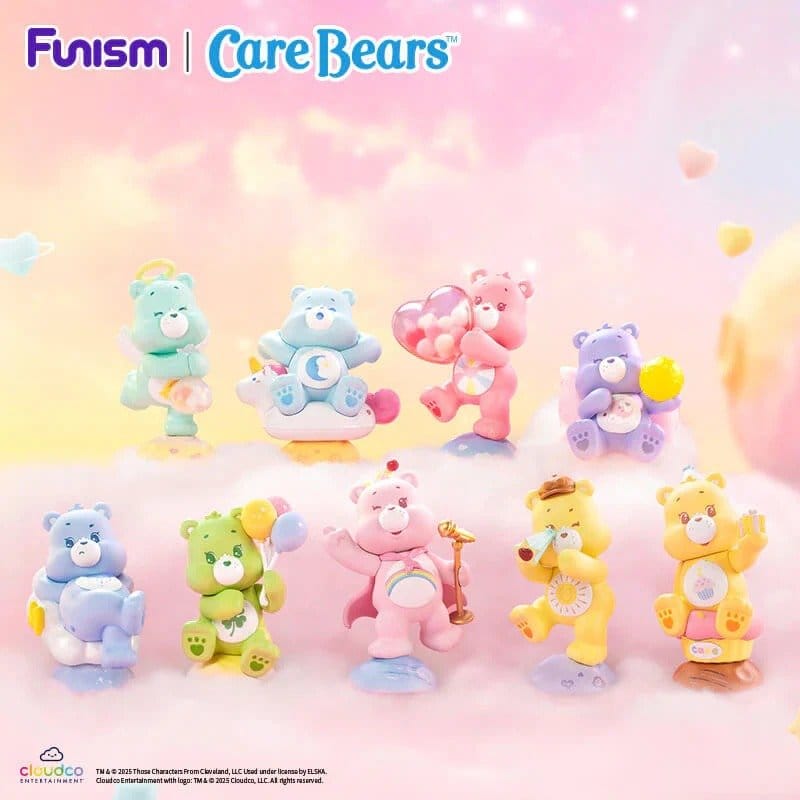 PRE ORDINE - Care Bears Blind Box Mini Figures Planet of Joy Series 5 cm Display (6)