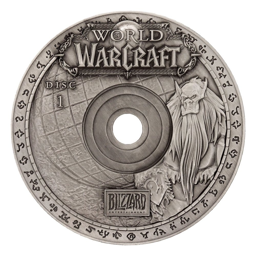 PRE ORDINE - World of Warcraft Replica CD-ROM Limited Edition 11 cm