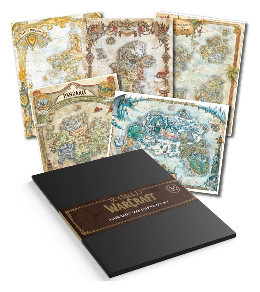 PRE ORDINE - World of Warcraft Art Print Set Limited Edition 42 x 30 cm