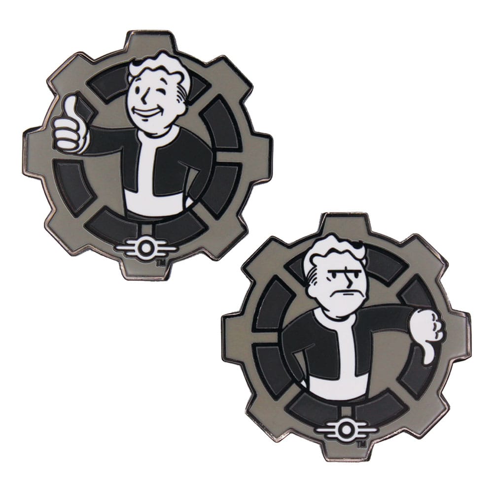 PRE ORDINE - Fallout Collectable Coin Decision Black & White Limited Edition