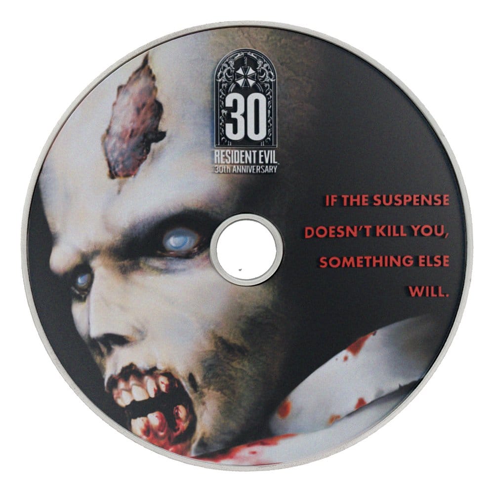 PRE ORDINE - Resident Evil Replica CD-ROM 30th Anniversary Limited Edition 11 cm