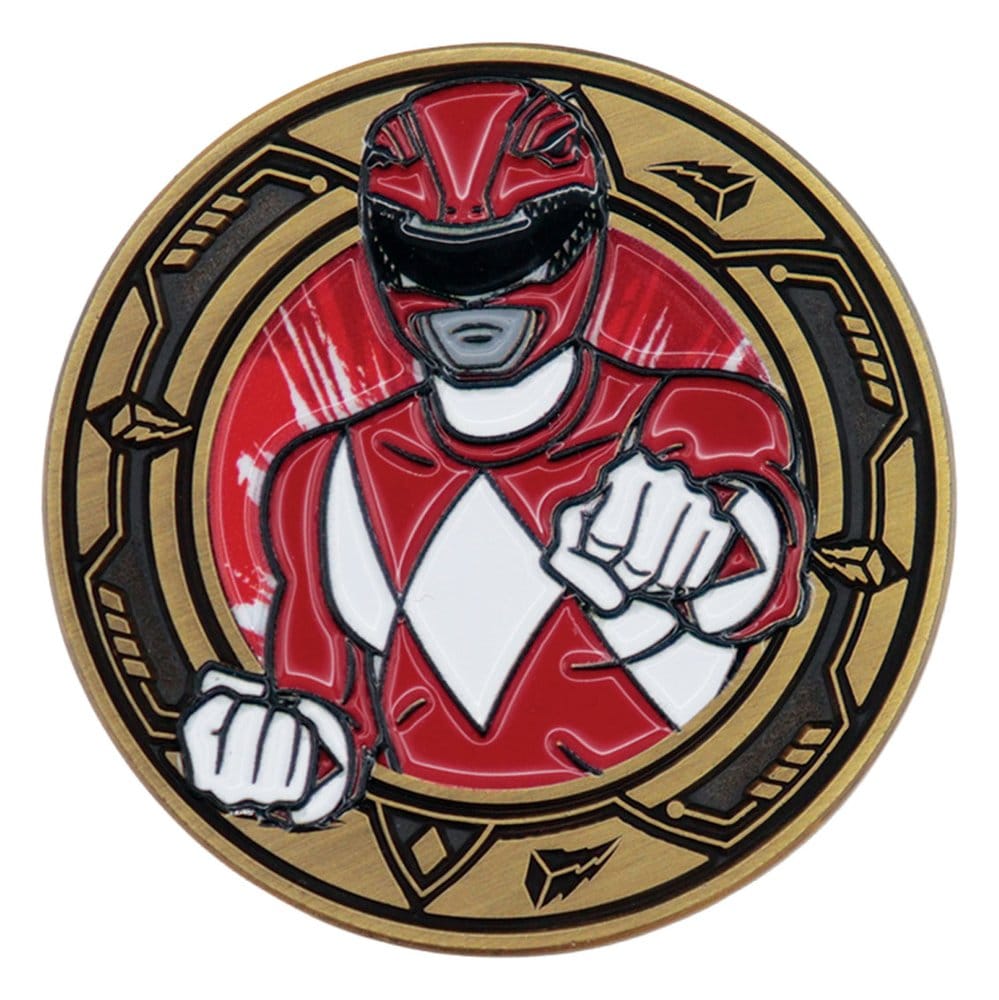 PRE ORDINE - Power Rangers Collectable Coin Red Ranger Limited Edition