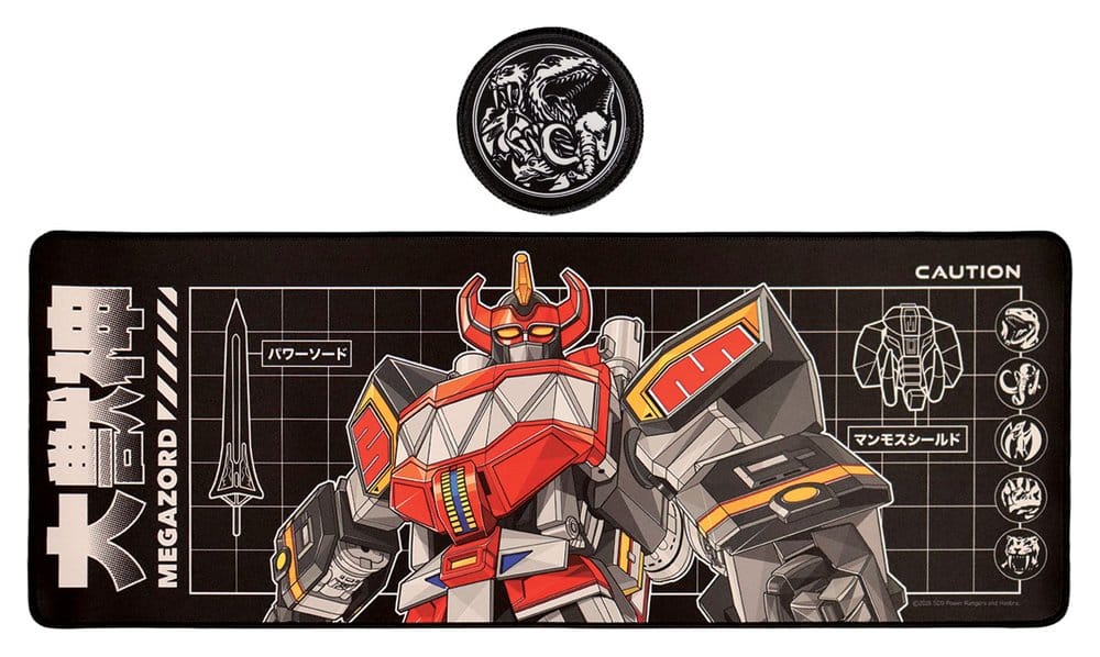 PRE ORDINE - Power Rangers Desk Pad & Coaster Set