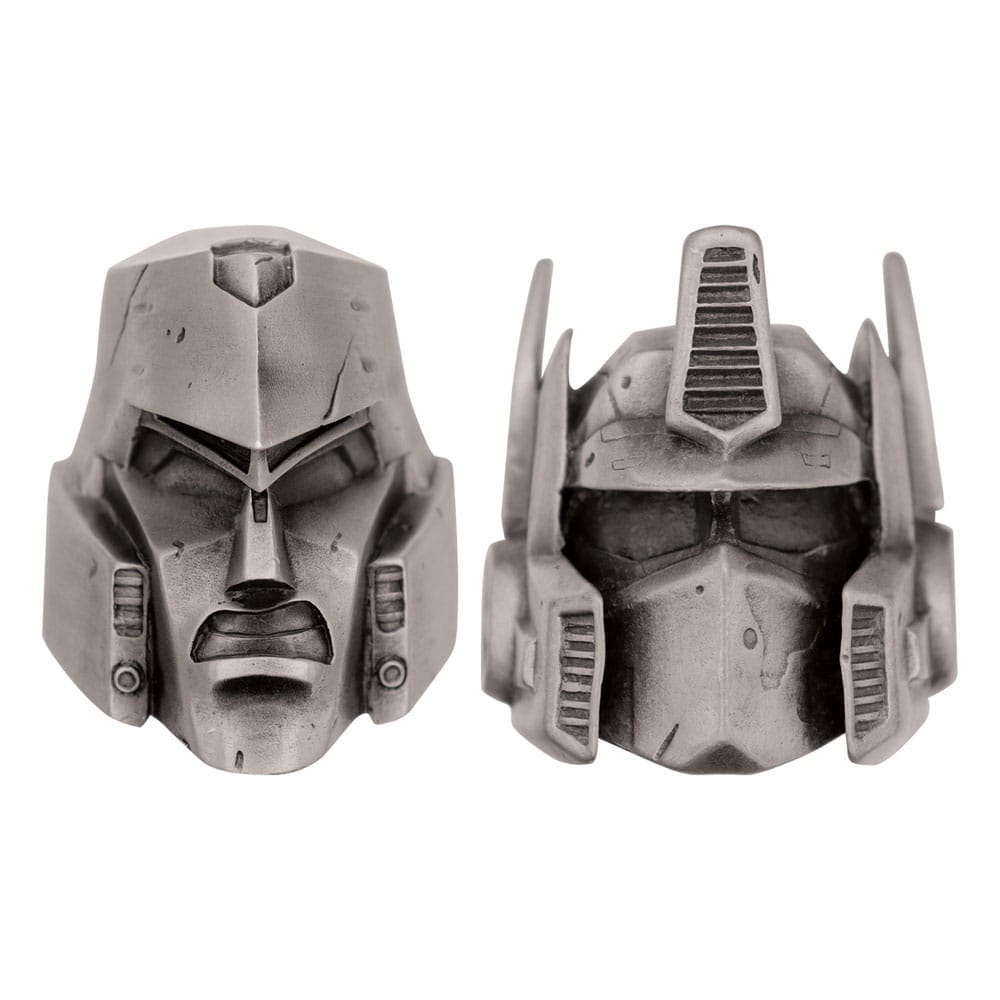 PRE ORDINE - Transformers Replica Set of 2 Helmets Optimus Prime & Megatron Limited Edition