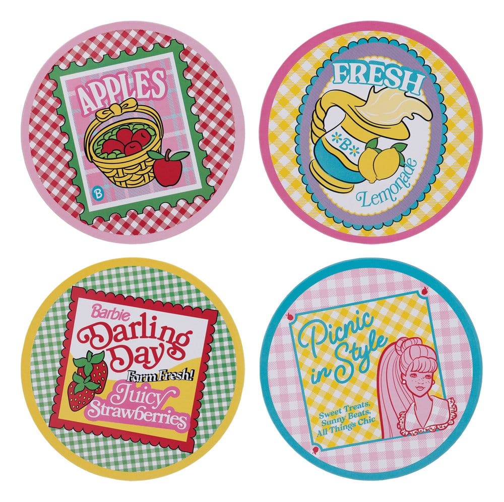 PRE ORDINE - Barbie Coaster 4-Pack