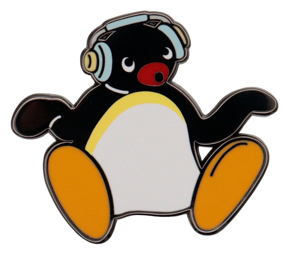 PRE ORDINE - Pingu Pin Badge Headphones Limited Edition