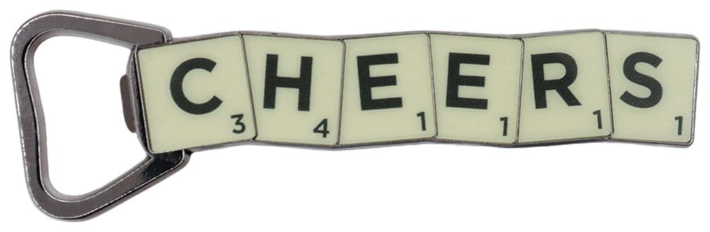 PRE ORDINE - Scrabble Bottle Opener Magnetic Cheers
