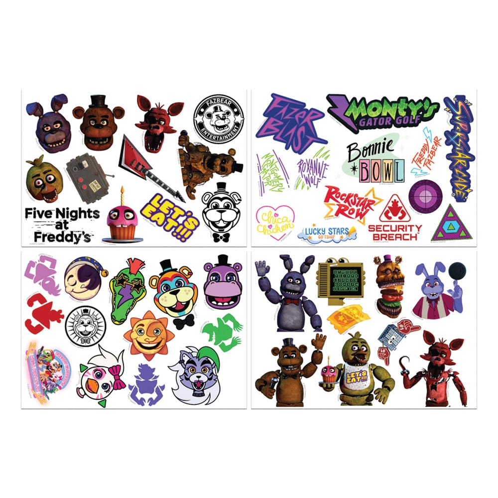 PRE ORDINE - Five Nights at Freddy's Tech Sticker Pack
