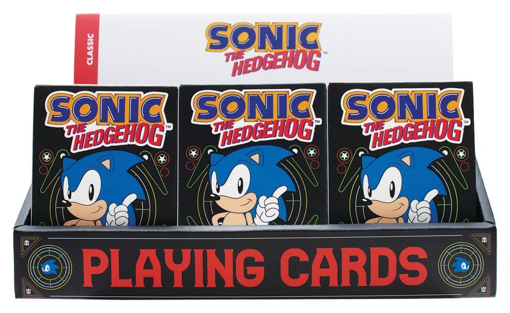 PRE ORDINE - Sonic the Hedgehog Playing Cards Display (12 Packs)