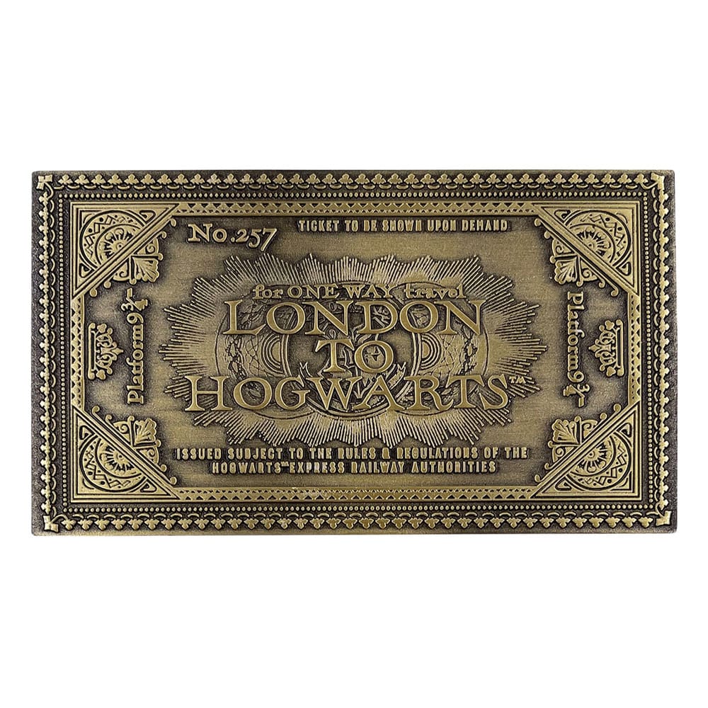 PRE ORDINE - Harry Potter Replica Hogwarts Train Ticket Limited Edition