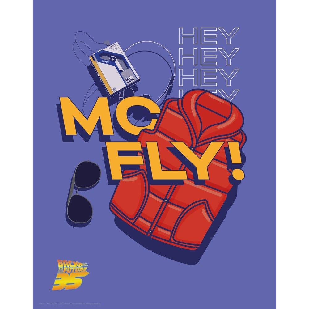 PRE ORDINE - Back to the Future Art Print Limited Edition