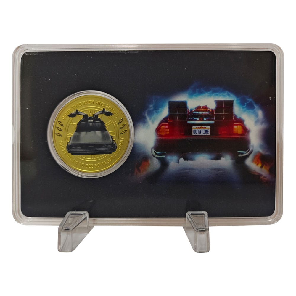 PRE ORDINE - Back To The Future Collectable Coin 40th Anniversary Limited Edition