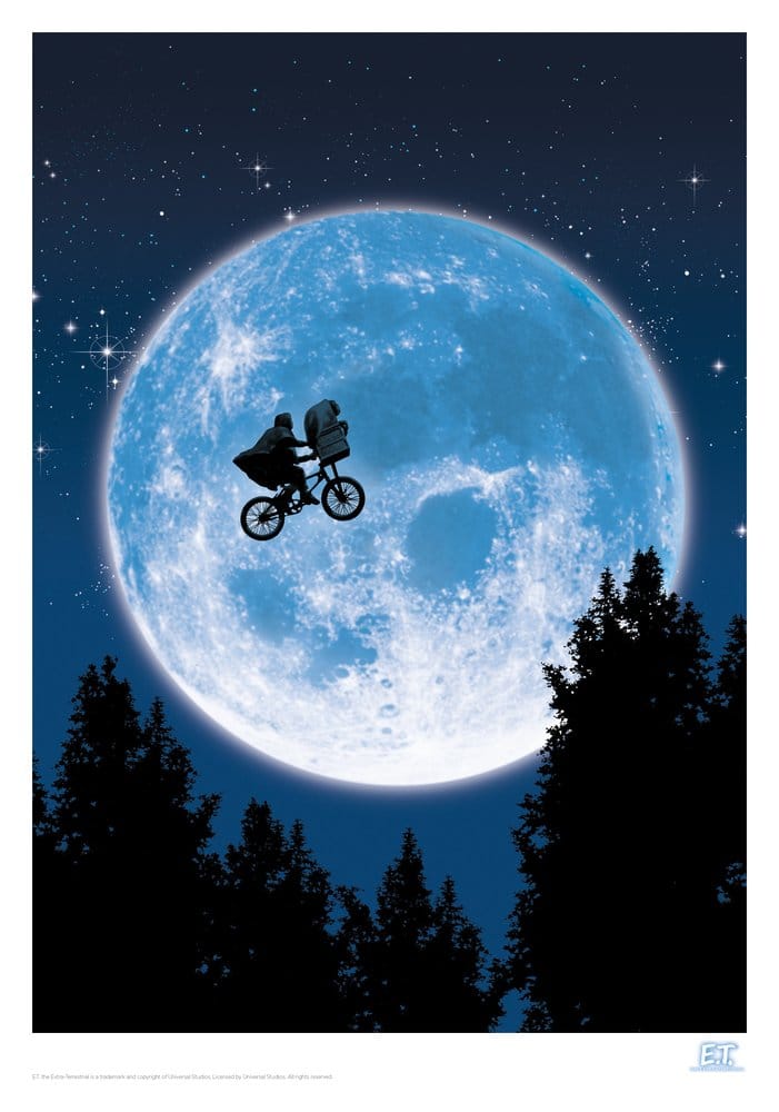 PRE ORDINE - E.T. the Extra-Terrestrial Art Print Ver. A Limited Edition 30 x 47 cm