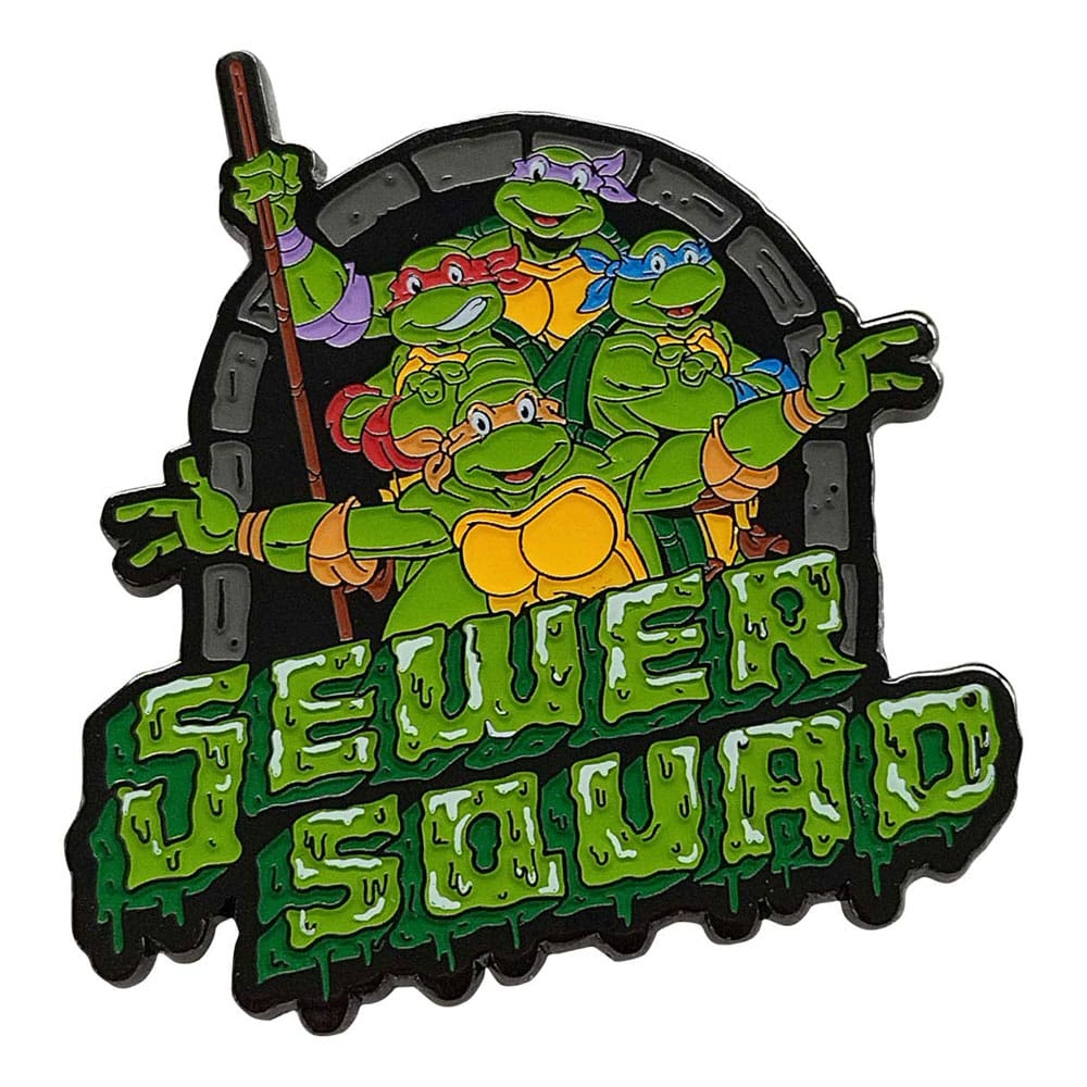 PRE ORDINE - Teenage Mutant Ninja Turtles Pin Badge 40th Anniversary Limited Edition