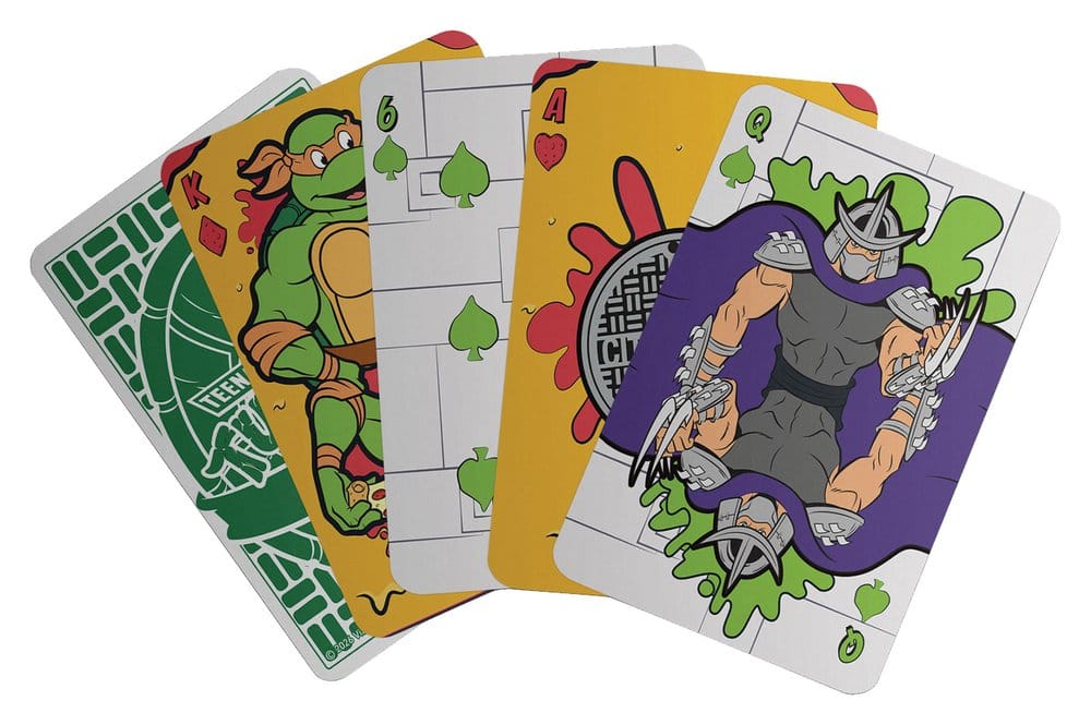 PRE ORDINE - Teenage Mutant Ninja Turtles Playing Cards Display (12)