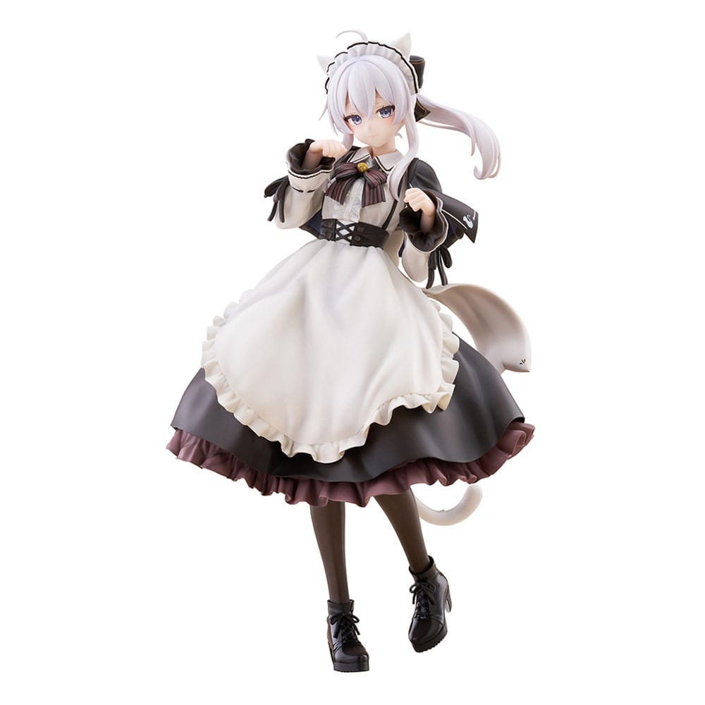 PRE ORDINE - Wandering Witch: The Journey of Elaina F:NEX PVC Statue 1/7 Elaina Maid costume with cat ears Ver. 24 cm