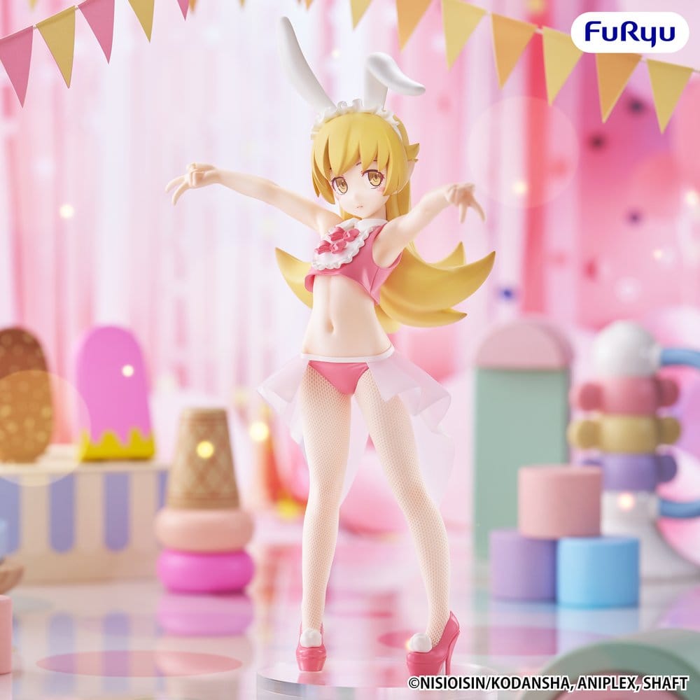 PRE ORDINE - Monogatari Series BiCute Bunnies PVC Figure Shinobu Oshino 23 cm