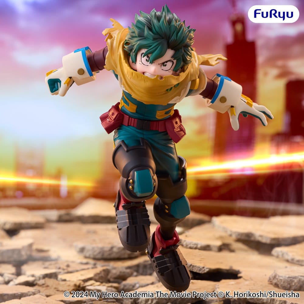 PRE ORDINE - My Hero Academia: You're Next Muchute Figure PVC Figure Izuku Midoriya 16 cm