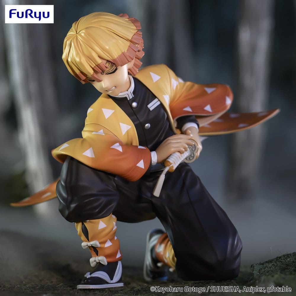 PRE ORDINE - Demon Slayer: Kimetsu no Yaiba Noodle Stopper PVC Figure Agatsuma Zenitsu 10 cm