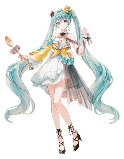 PRE ORDINE - Hatsune Miku x Tirol Choco Collaboration PVC Figure Coffee Nougat Another Color Ver. 19 cm