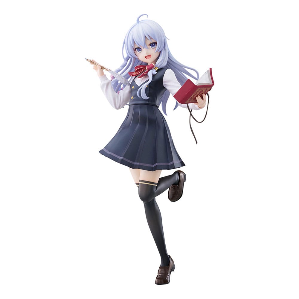 PRE ORDINE - Wandering Witch: The Journey of Elaina Tenitol Tall PVC Statue Elaina School Uniform Ver. 29 cm