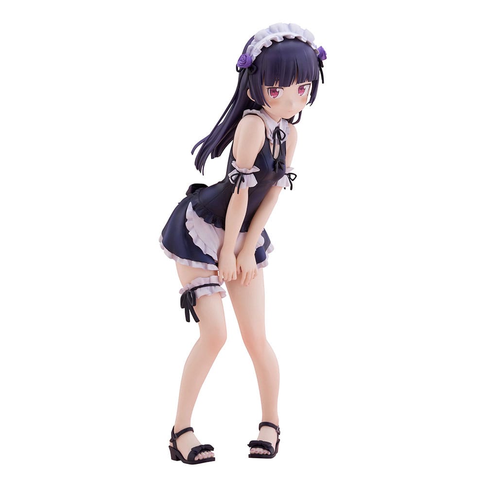 PRE ORDINE - Ore no Imouto ga Konna ni Kawaii Wake ga Nai. Tenitol Tall PVC Statue Kuroneko swimsuits maid Ver. 27 cm