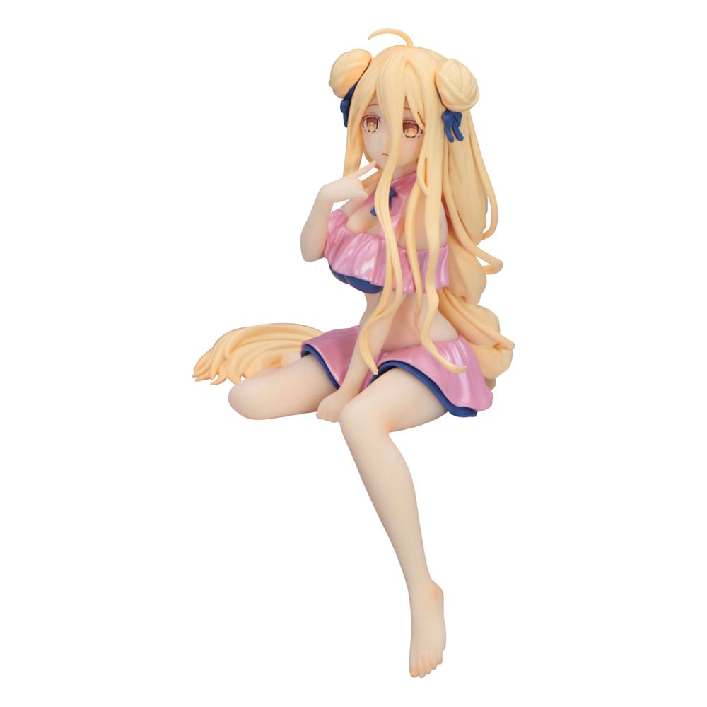 PRE ORDINE - Date A Live V Noodle Stopper PVC Statue Mukuro Hoshimiya Swimsuit Pastel Pink Color Ver. 13 cm