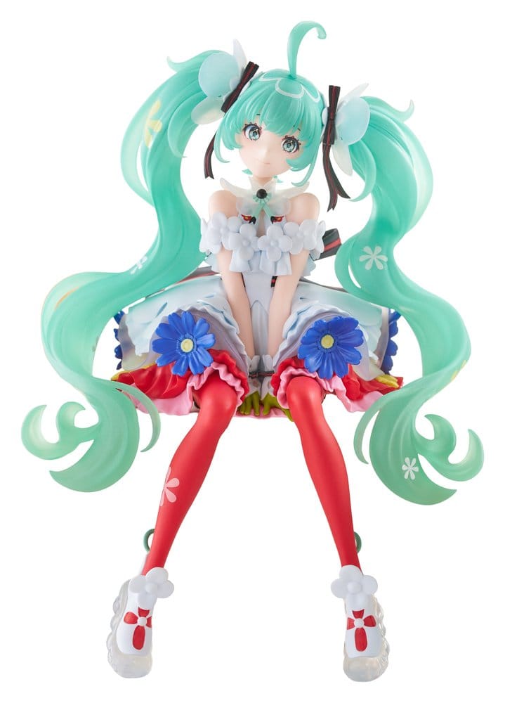 PRE ORDINE - Hatsune Miku Noodle Stopper PVC Statue Hatsune Miku Japan Live Tour 2025 Blooming 14 cm