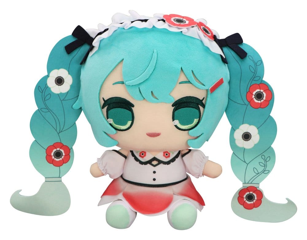 PRE ORDINE - Hatsune Miku Kyurumaru Big Plush Figure Anemone 26 cm