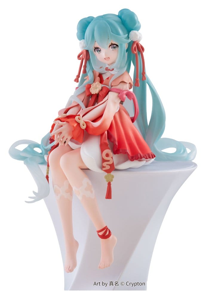 PRE ORDINE - Hatsune Miku Noodle Stopper PVC Statue 2026 Chinese New Year Ver. 14 cm