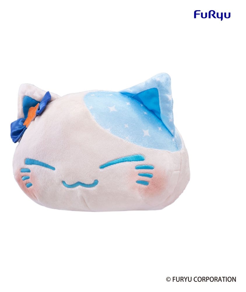 PRE ORDINE - Nemuneko Cat Big Plush Figure Blue 35 cm