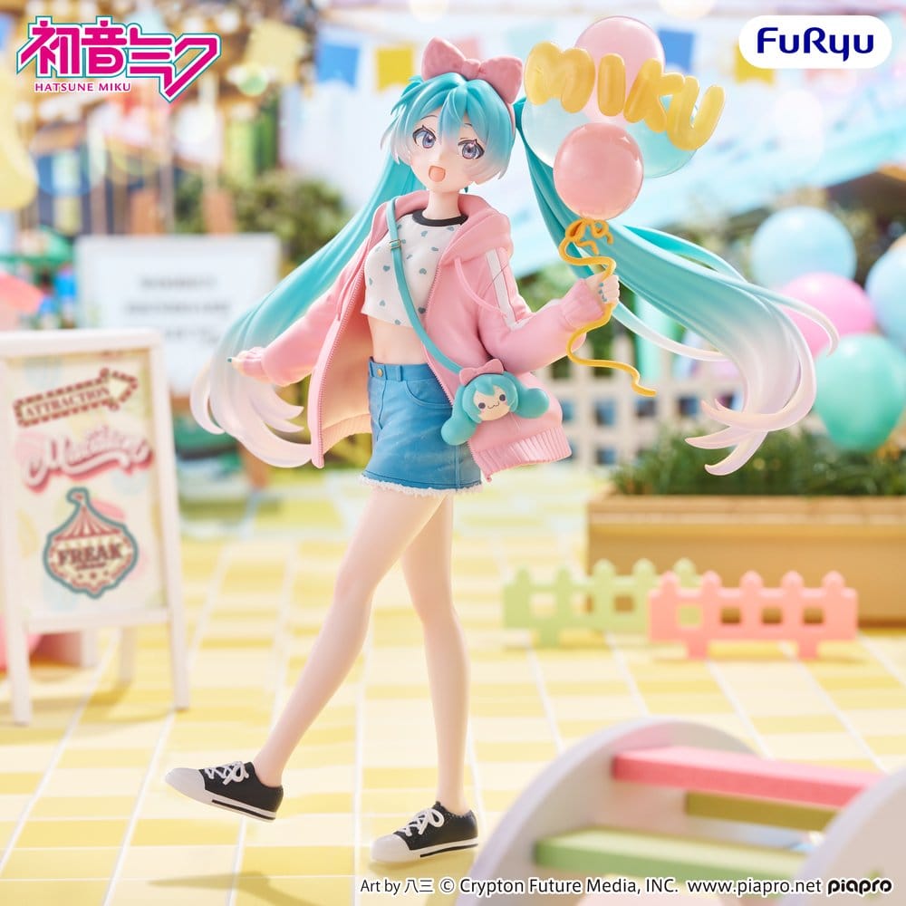 PRE ORDINE - Hatsune Miku Muchute PVC Figure Theme Park Date Version 19 cm