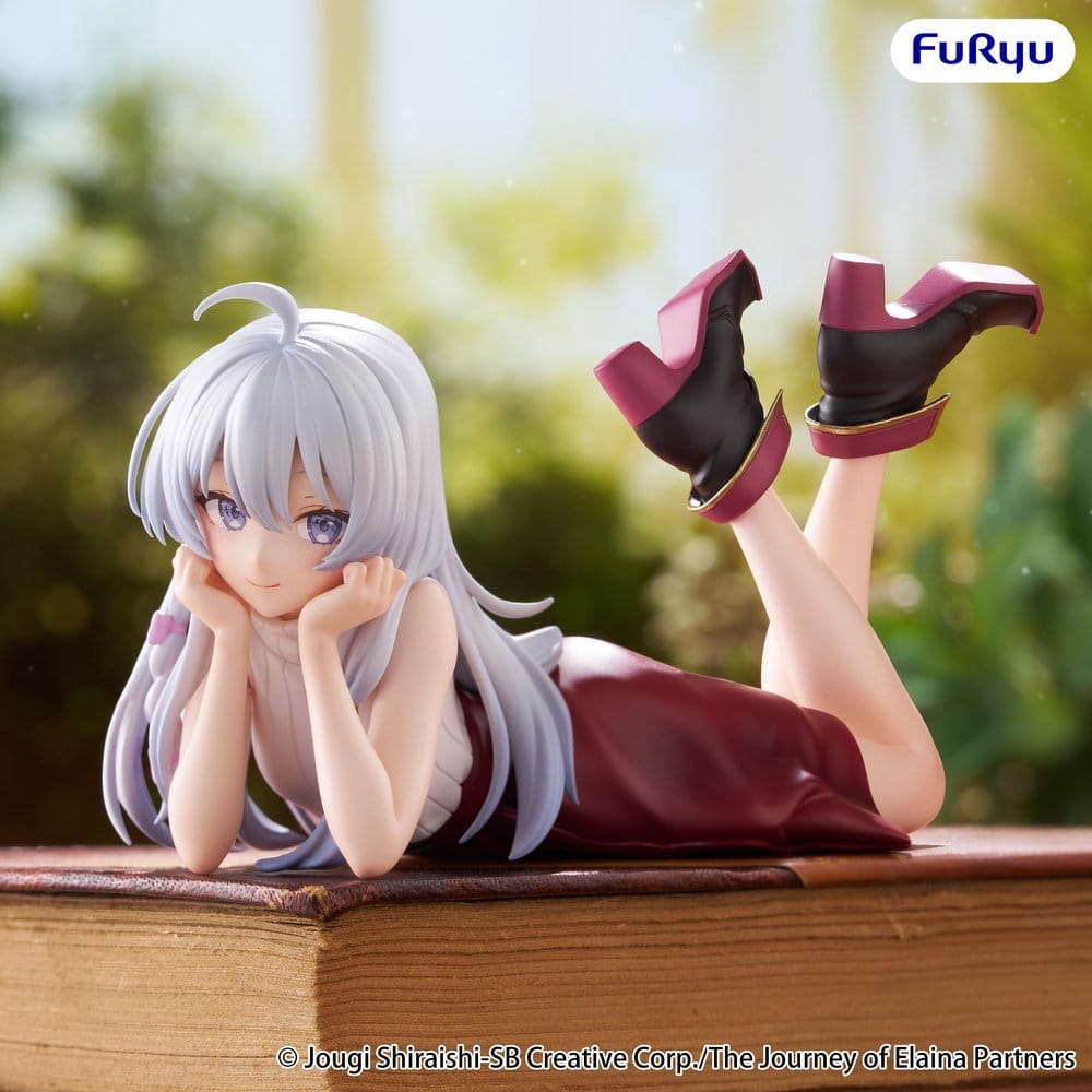 PRE ORDINE - The Journey of Elaina Noodle Stopper PVC Figure Elaina Lying Down Ver. 11 cm