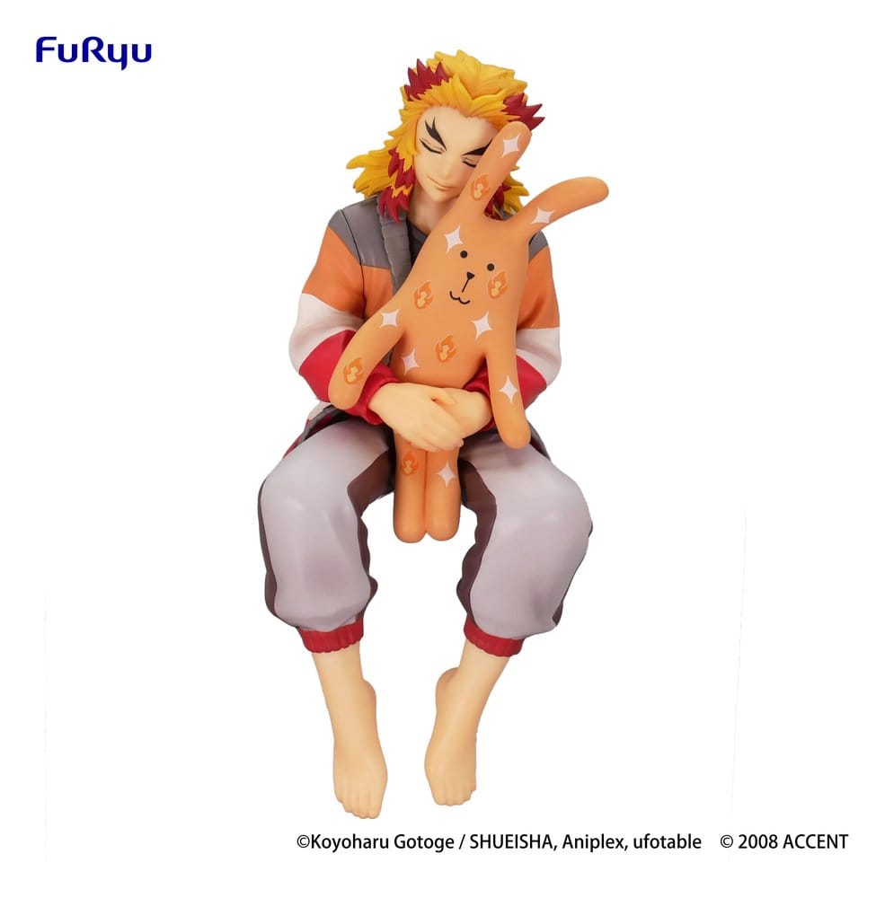 PRE ORDINE - Demon Slayer: Kimetsu no Yaiba Noodle Stopper Figure Rengoku Kyojuro CRAFTHOLIC 13 cm