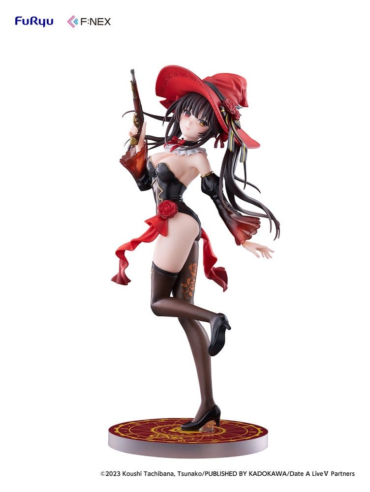 PRE ORDINE - Date A Live V F:Nex PVC Figure 1/7 Kurumi Tokisaki Witch Style ver. 25 cm
