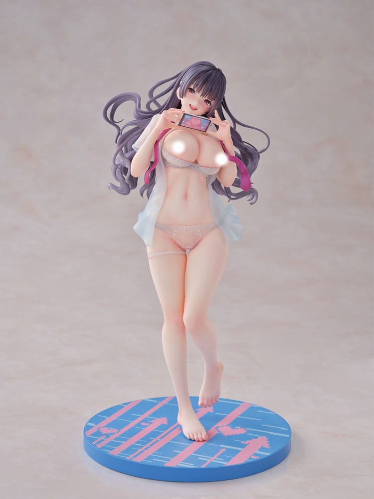 PRE ORDINE - Original Character PVC Statue 1/6 Ane Taiken Jogakuryou Sakuraya Mahiru Vol. 097 Cover Art 27 cm