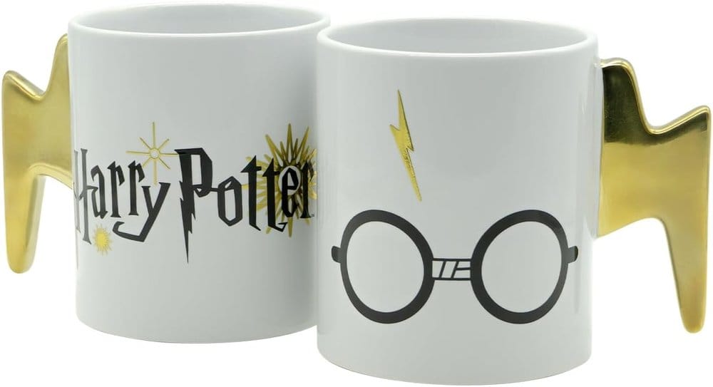 PRE ORDINE - Harry Potter Mug Glasses Lightning Handle 460 ml